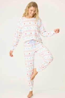 Apres All Day Peachy Ski Toile Set: Size L