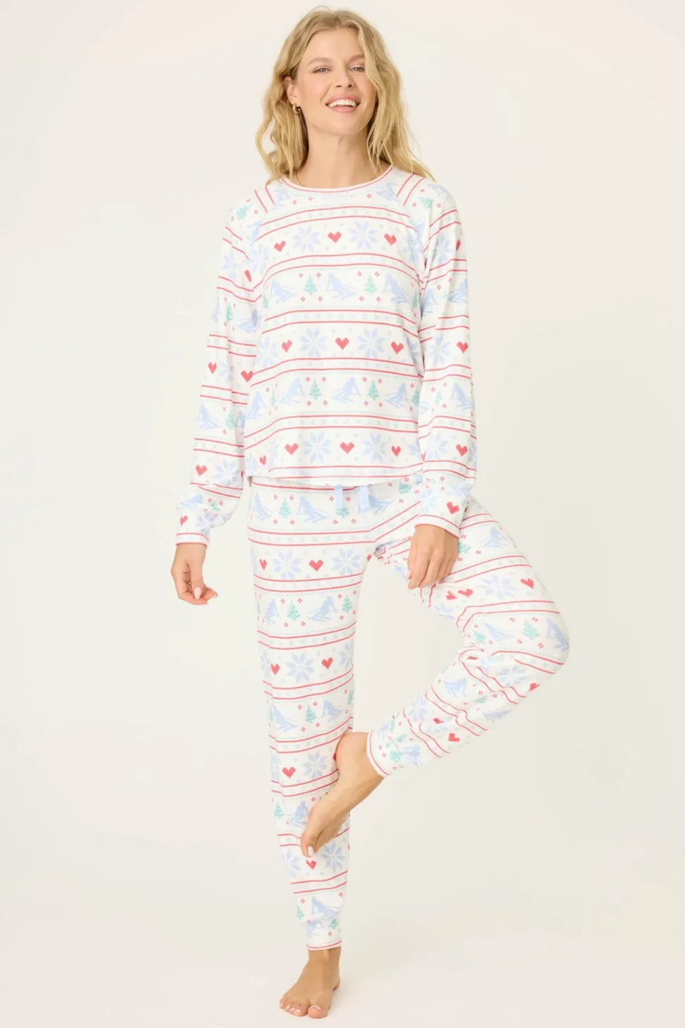 Apres All Day Peachy Ski Toile Set: Size L
