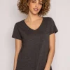 Back to Basics Slub Short Sleeve Top