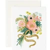 Best Wishes Bouquet Card