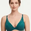 Brooklyn Plunge Bra- Emerald - Size 34B, 36C, 32E