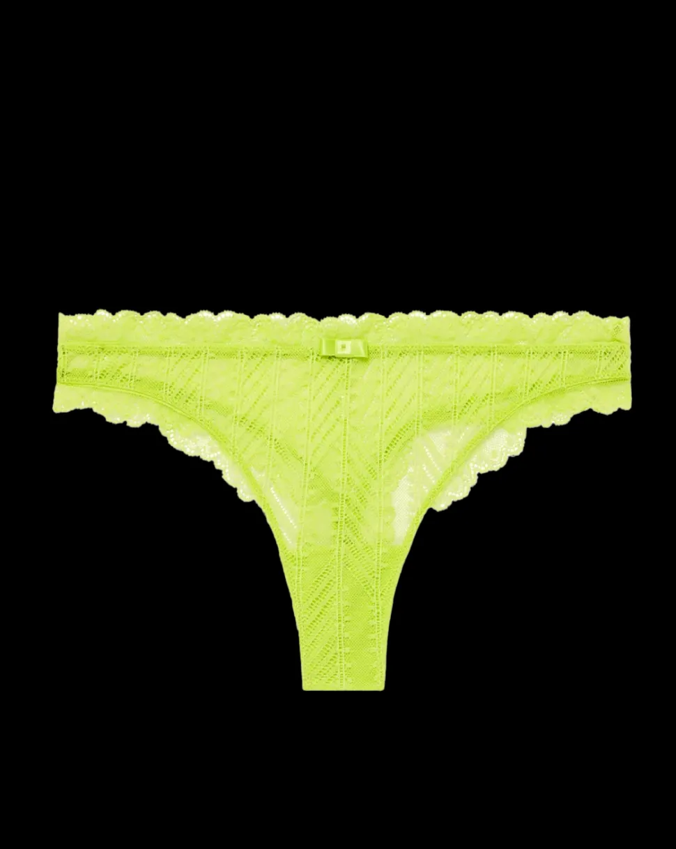 Canopee Thong: Lime, Size S