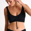 Cinch Up Bralette Bikini Top: Size XL (14)