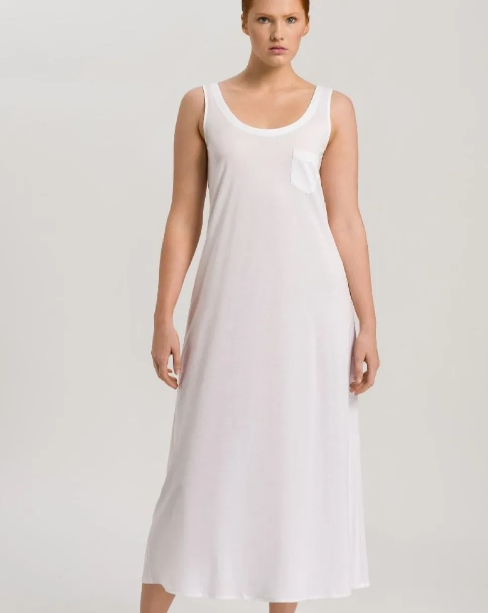Cotton Deluxe Sleeveless Nightdress Tank: Size M