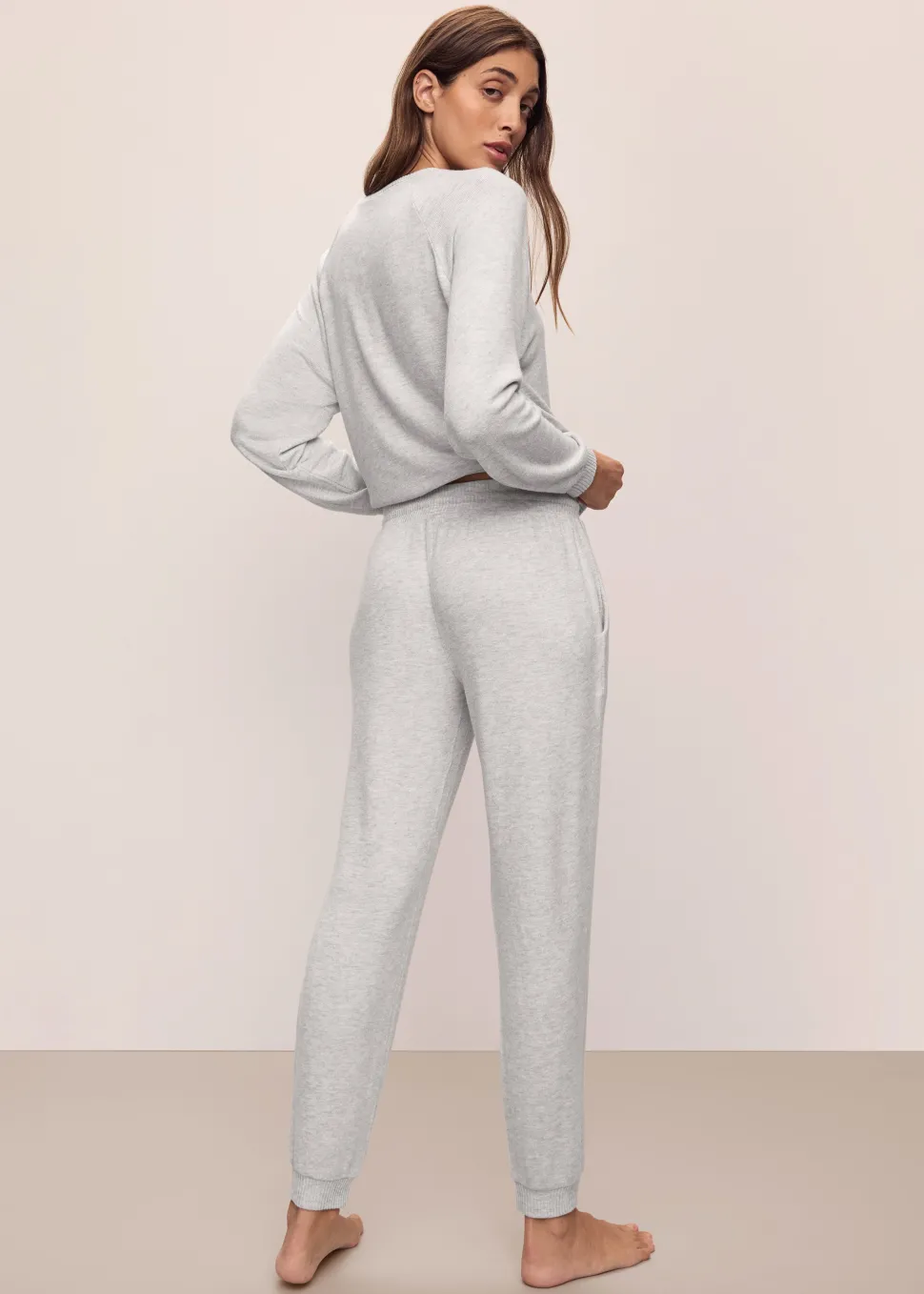 Cozy Time Crew Neck Pullover Jogger Set
