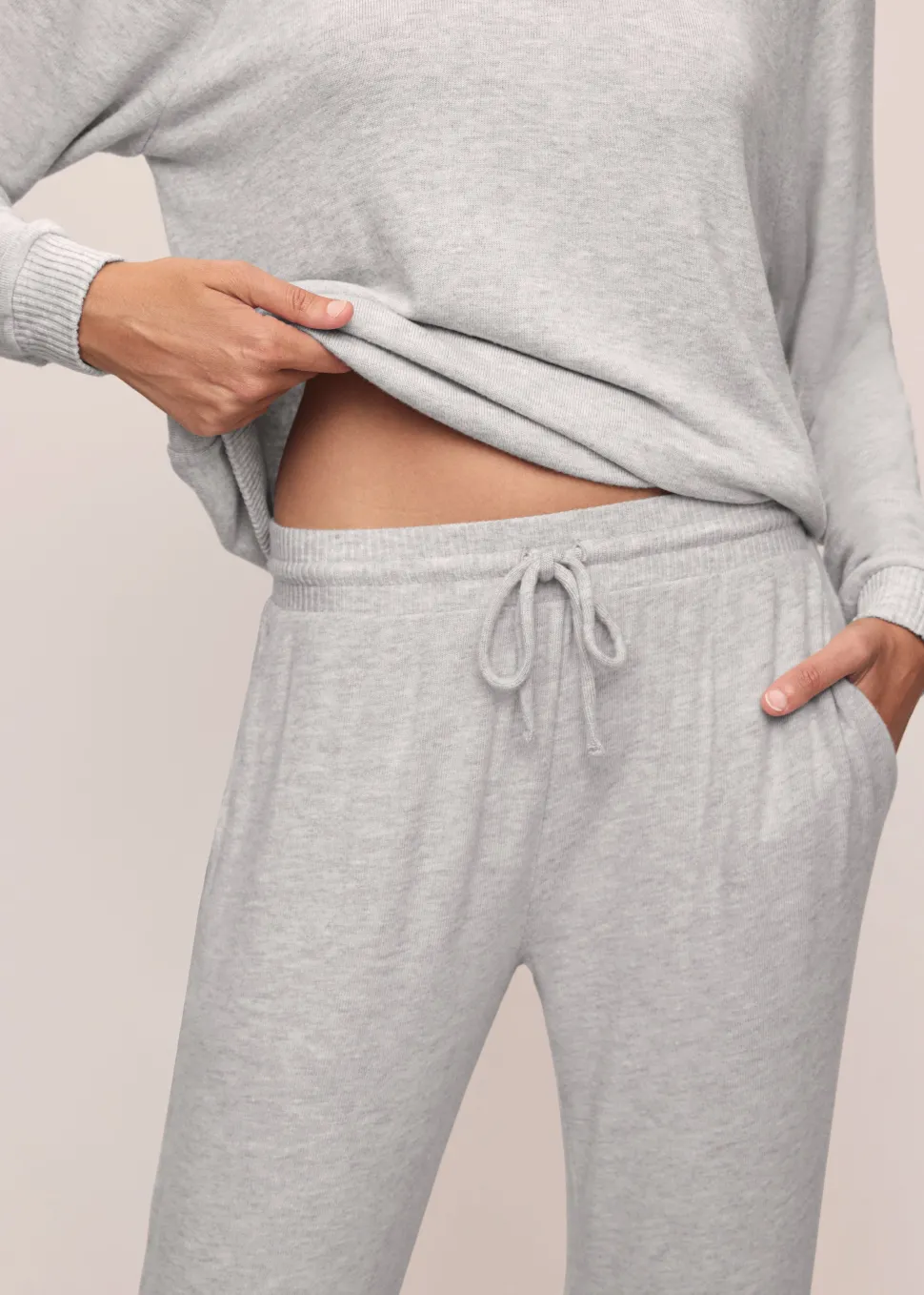 Cozy Time Crew Neck Pullover Jogger Set