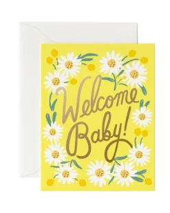 Daisy Baby Card