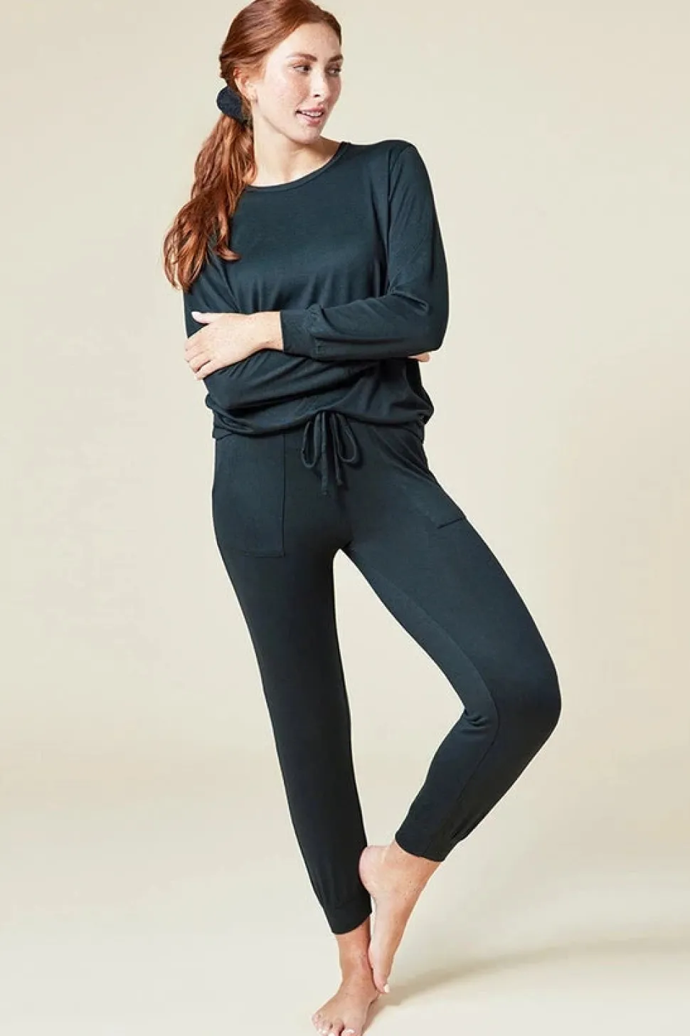 Dream Jersey Crew Neck Lounge Set