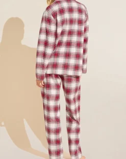 Eberjey Flannel PJ Set: His & Hers