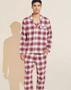 Eberjey Flannel PJ Set: His & Hers