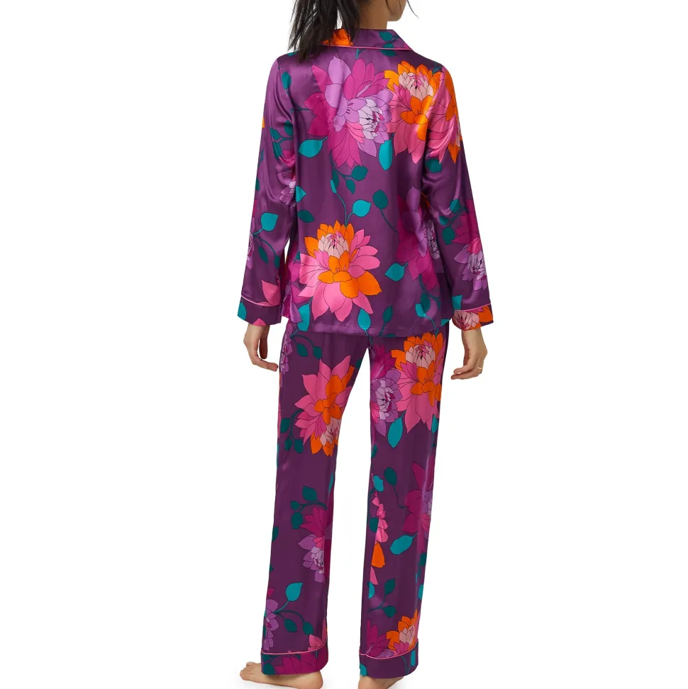 Evening Bloom Washable Silk Pajama: BedHead x Trina Turk: Size XS, XL