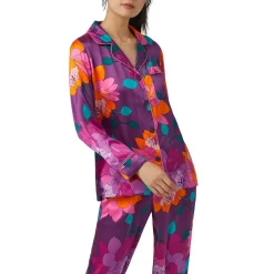 Evening Bloom Washable Silk Pajama: BedHead x Trina Turk: Size XS, XL
