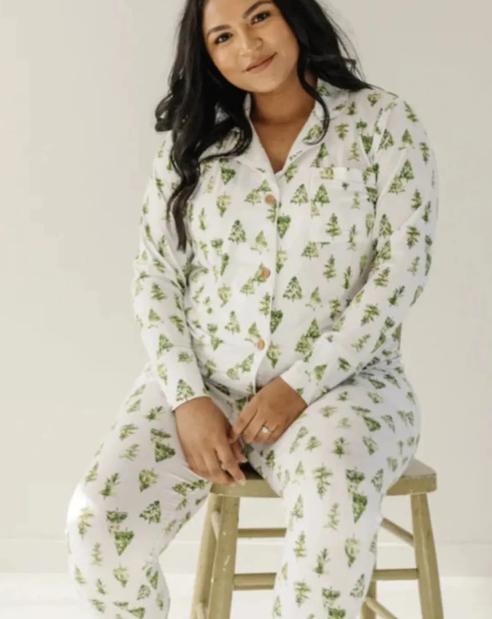 Family PJ Sets: Bamboo Christmas Tree Pajamas