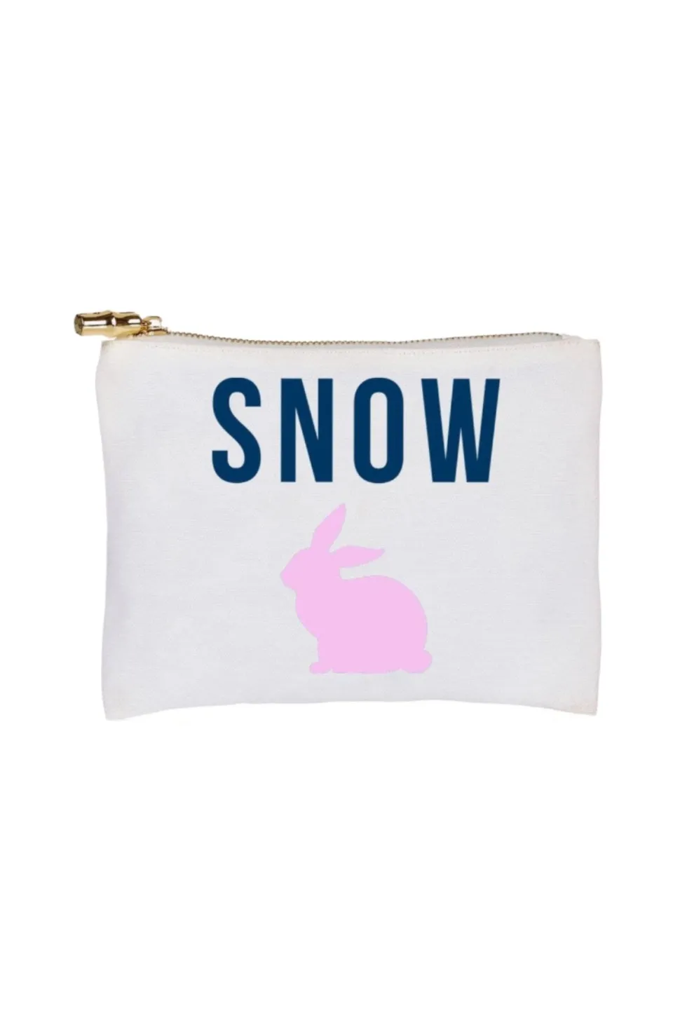 Flat Zip Cosmetic Bag