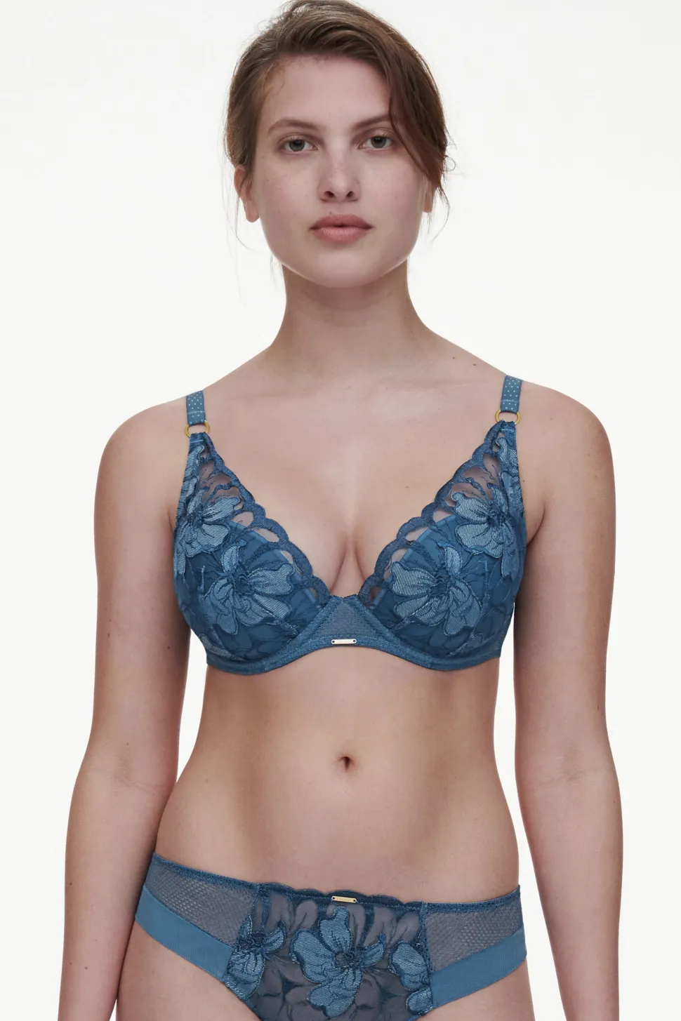 Fleurs Plunging T-Shirt Bra