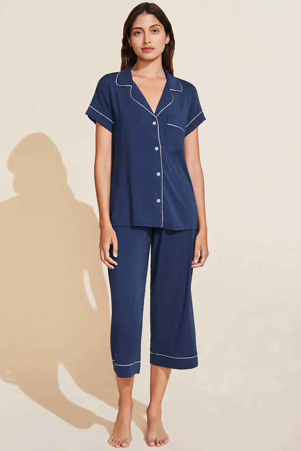 Gisele Crop Pajama Set