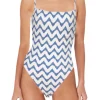 Grace Barcelona Metallic Chevron One Piece