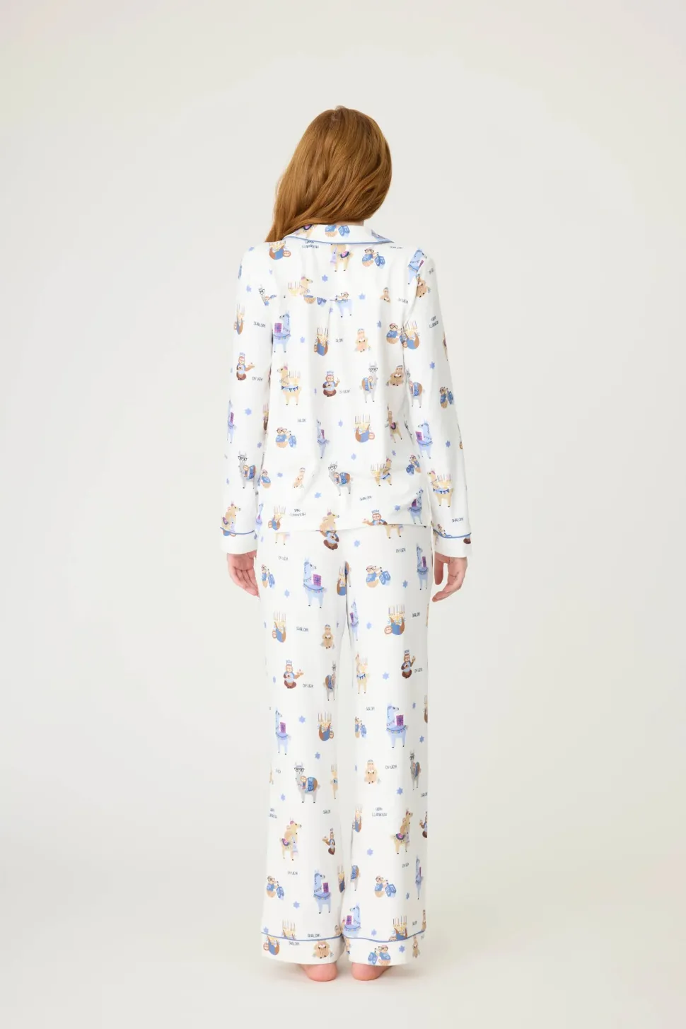 Happy Llamakkah PJ Set: Size M