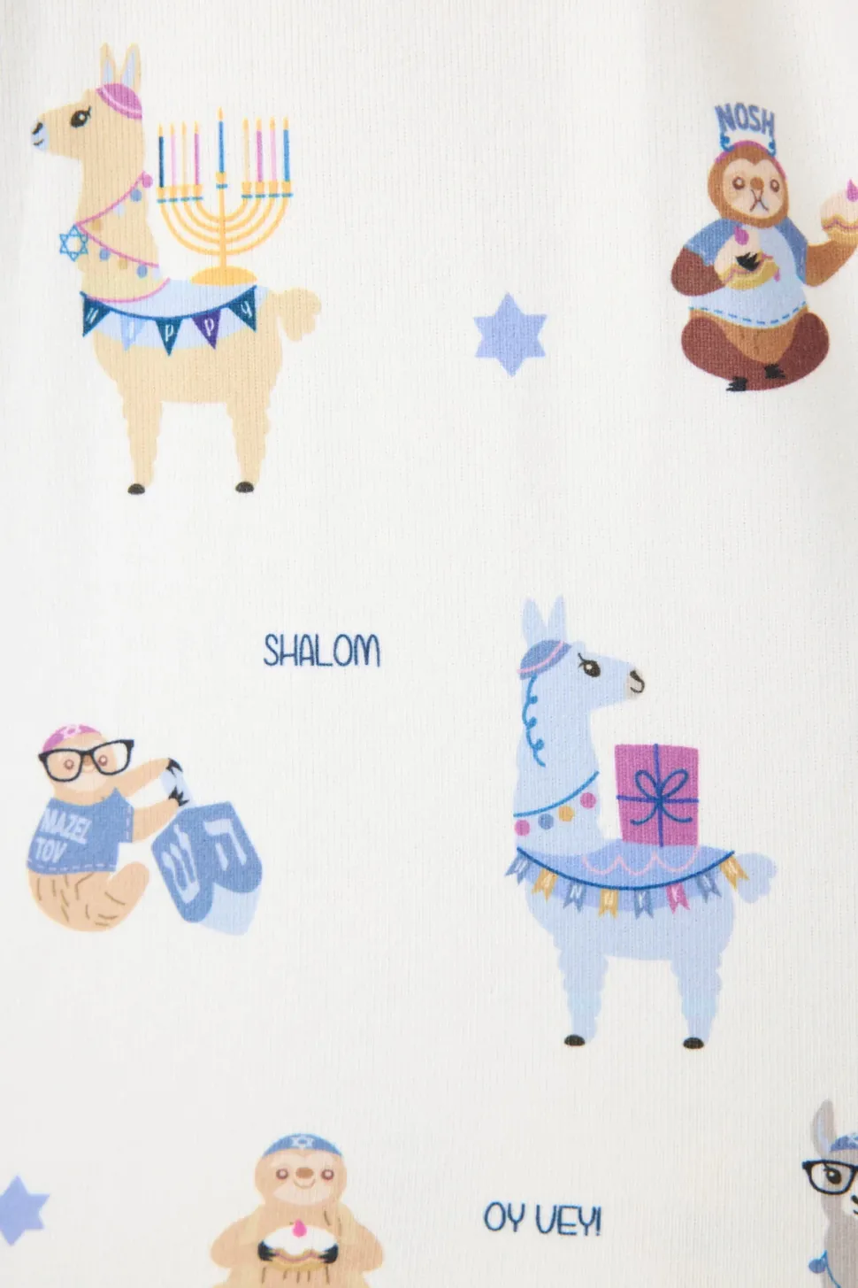 Happy Llamakkah PJ Set: Size M