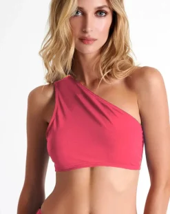 Intemporel One Shoulder Bikini Top: Size XS