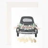 Just Married Getaway Car Card