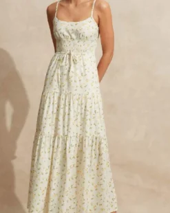 Limonata Summer Maxi Dress: Size M