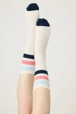 Maritime Lounge Rib Crew Socks