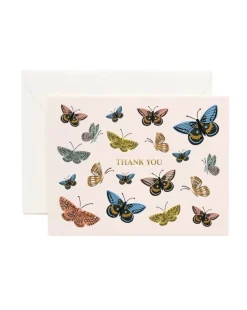 Monarch Thank You Card