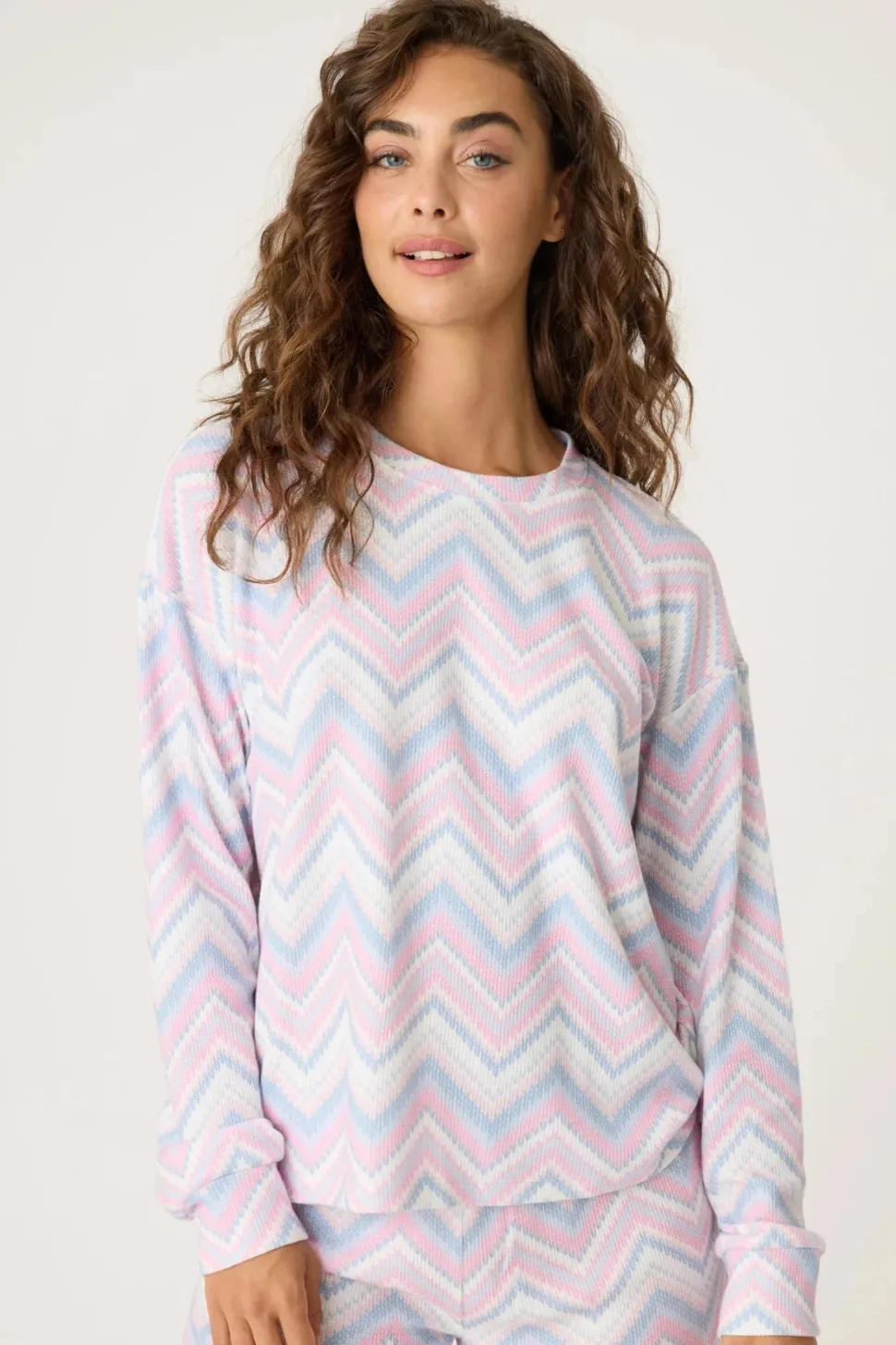 Mountain Bound Chevron PJ Set: Size M, XL