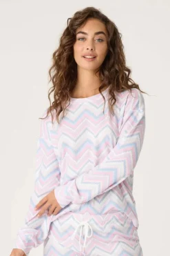 Mountain Bound Chevron PJ Set: Size M, XL