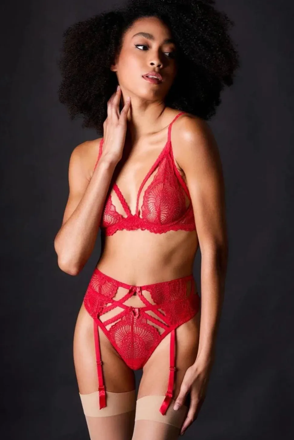 Natalia Suspender Belt