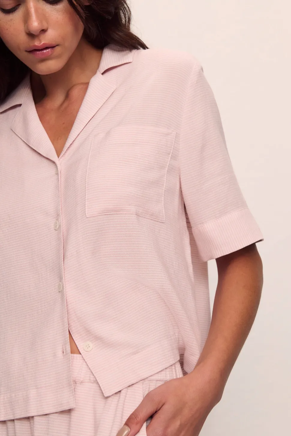 Nautico Relaxed Short Sleeve & Pant PJ Set