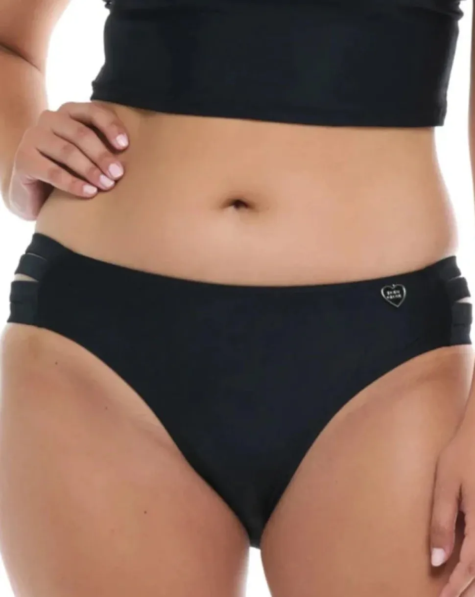 Nuevo Contempo Bikini Bottom- Black