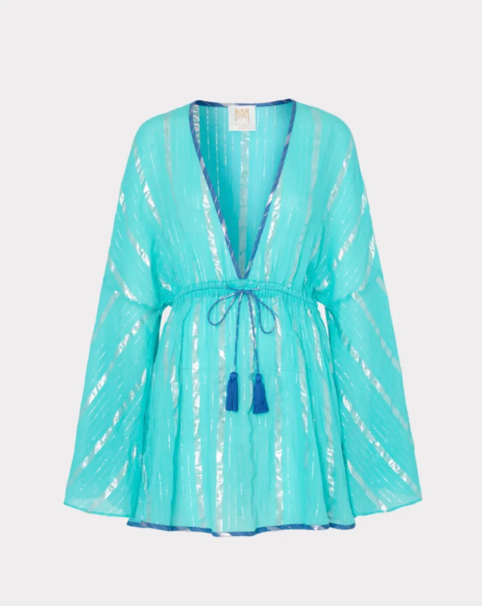 Olympia Lurex Stripe Dress