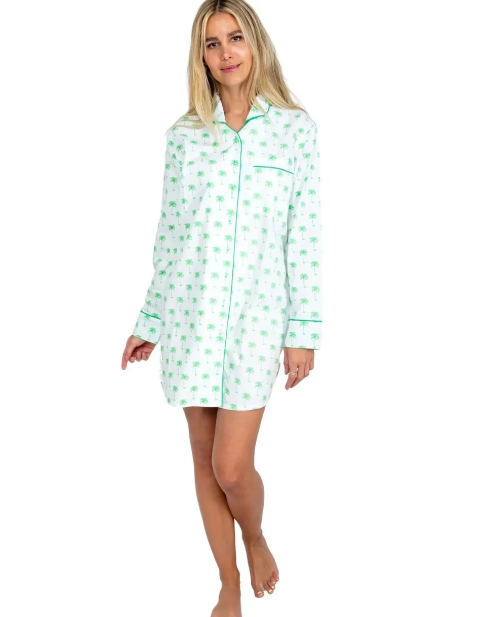 Palm Tree Night Shirt