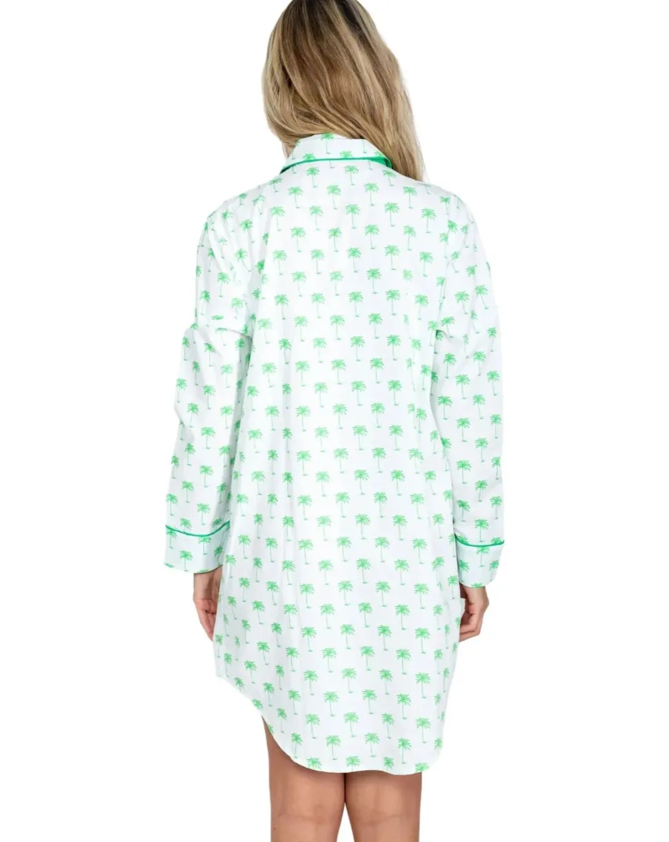 Palm Tree Night Shirt