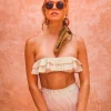 Perth Bandeau Bikini Set: Size L