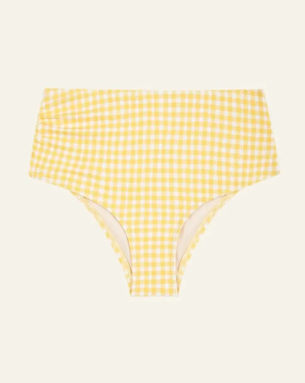 Pineapple Weekend Boy Leg Bikini Bottom: Size L