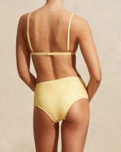 Pineapple Weekend Boy Leg Bikini Bottom: Size L