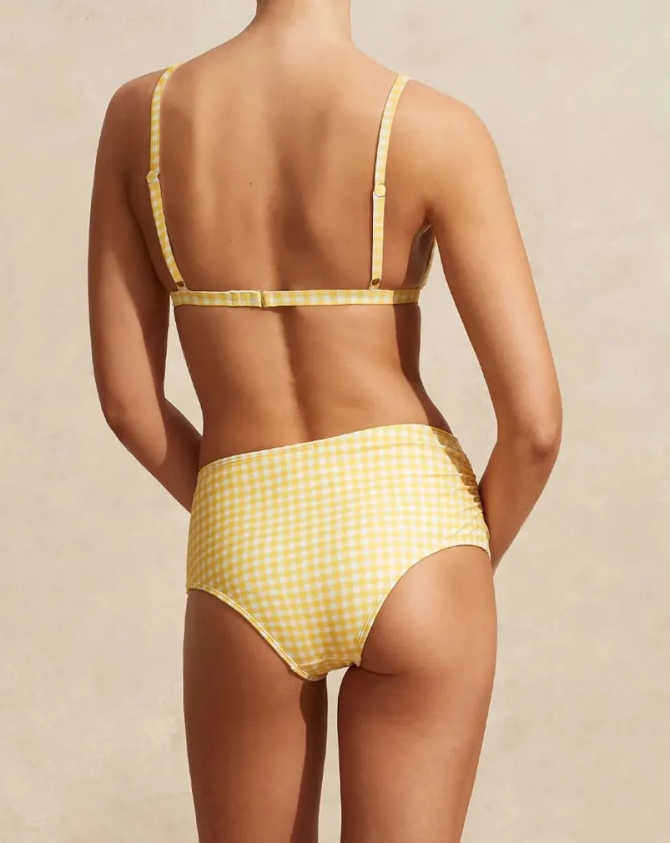 Pineapple Weekend Boy Leg Bikini Bottom: Size L