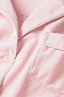 Pink Flannel Pajama Set