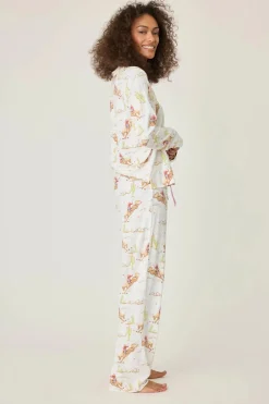 Playful Prints Western Long PJ Set