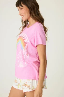 Playful Prints Western Short Set