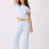 Pointelle Hearts PJ Set: Size L