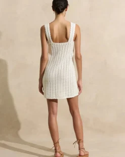 Pointelle Mini Dress