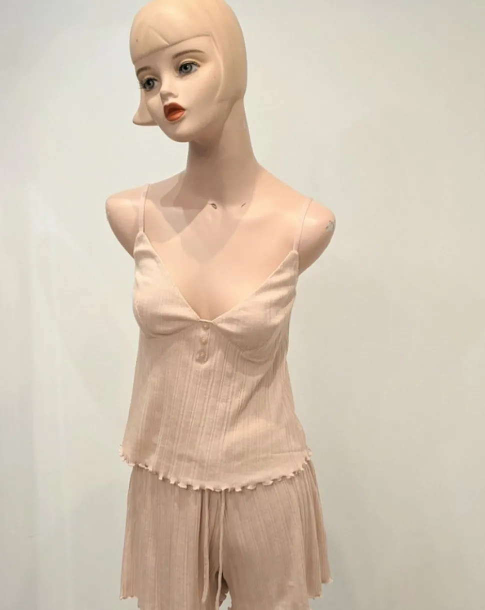 Randi Pima Cotton Short Set: Size L
