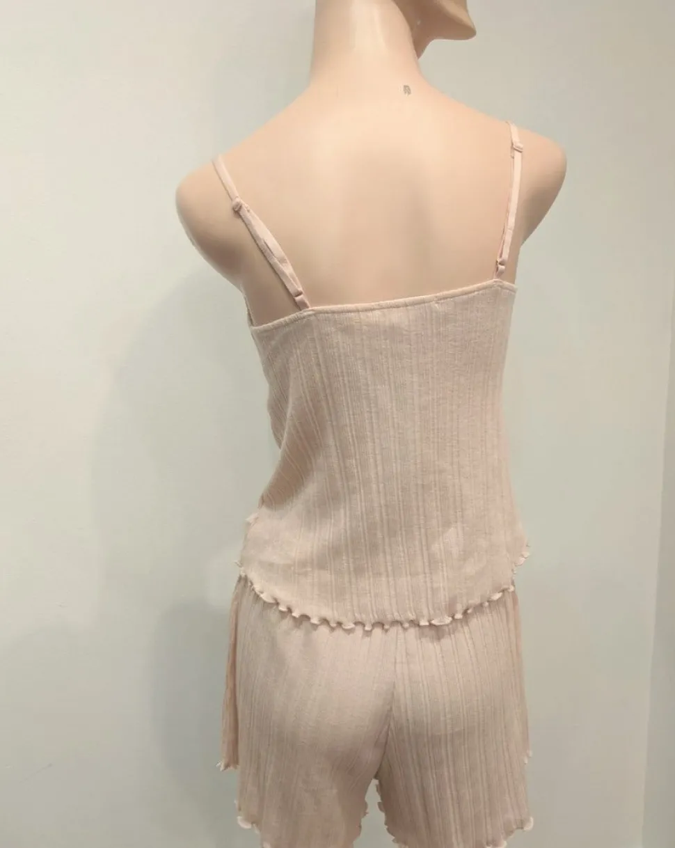Randi Pima Cotton Short Set: Size L