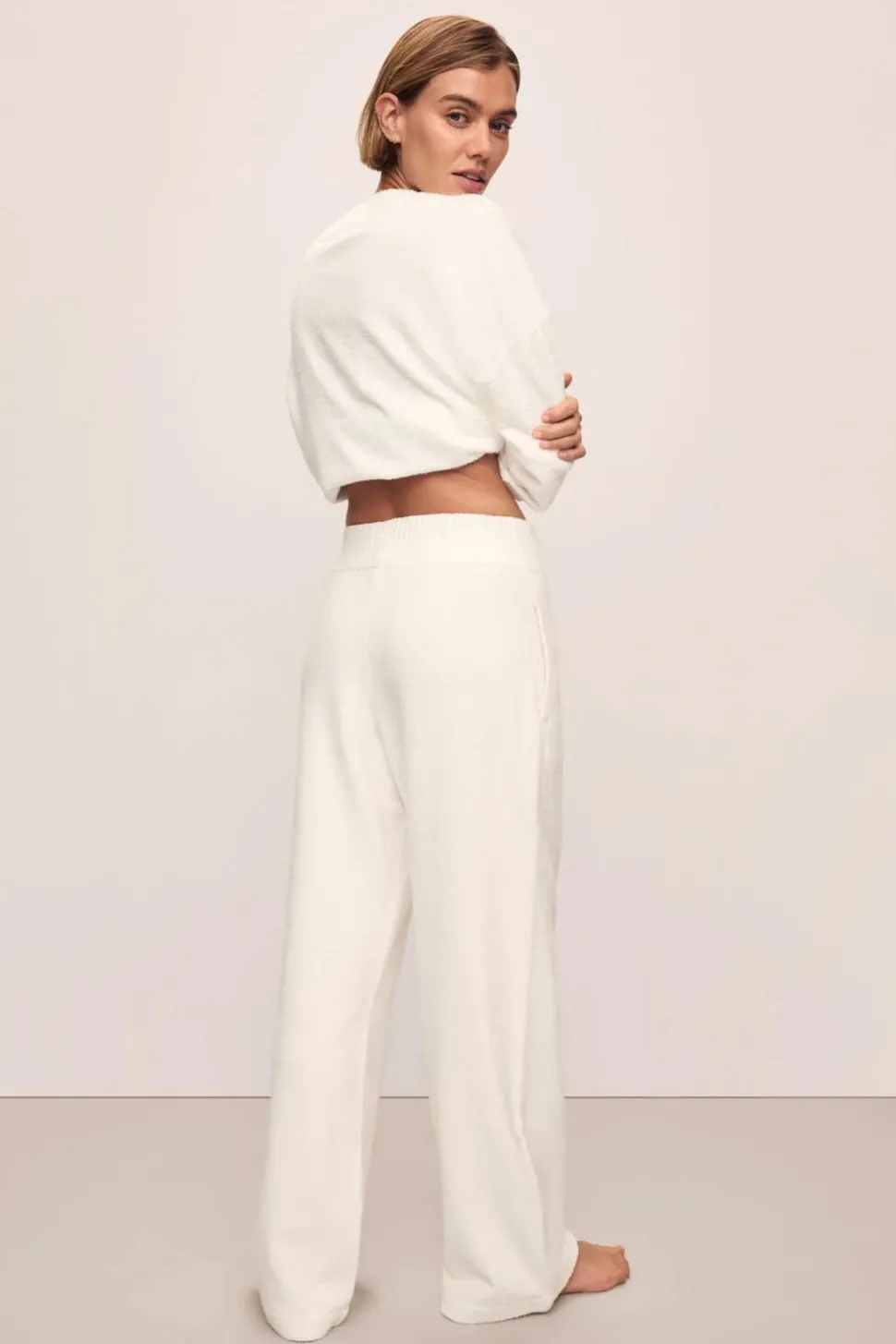 Recycled Boucle Sweater & Pant Set