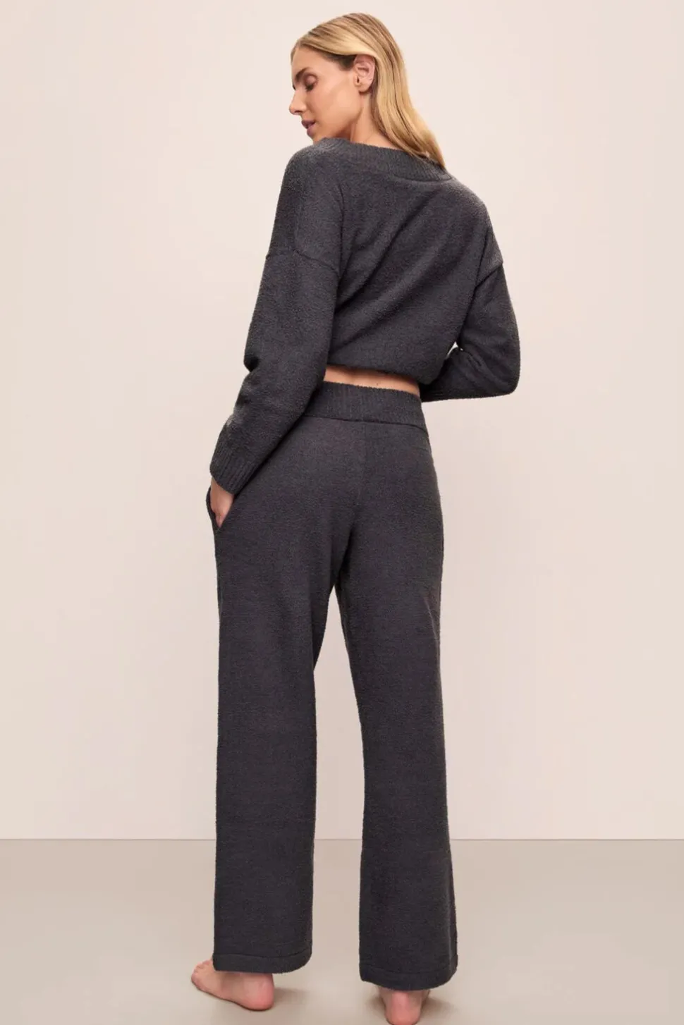 Recycled Boucle Sweater & Pant Set