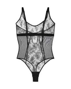 Romy Black Bodysuit